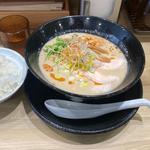 鶏坦々麺＋ご飯(グルテンフリーラーメン専門店 RYU-Gu 龍旗信)