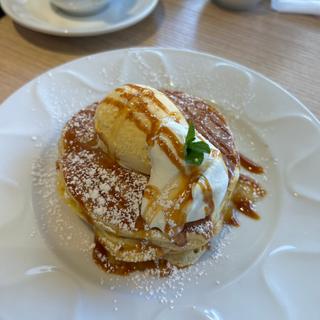 キャラメルハニーパンケーキ3枚(デニーズ 武蔵小杉店 （Denny's）)