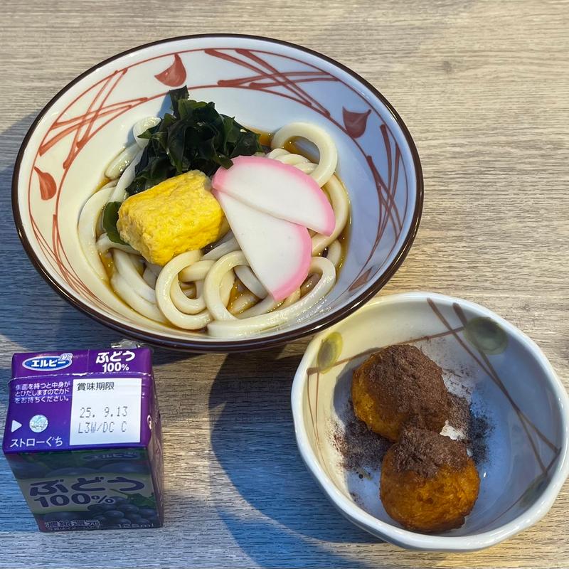 もちもちセット(丸亀製麺晴海トリトン)