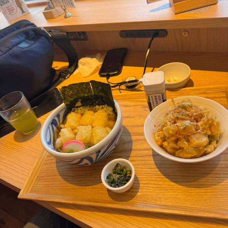 温かいうどんランチ(365日製麺所)