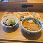 温かいうどんランチ(365日製麺所)