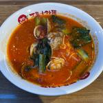 太陽のボンゴレトマト麺(太陽のトマト麺 晴海トリトン店)