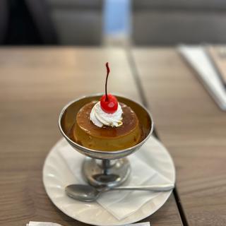 昔ながらのプリン(さかい珈琲 蔵王山水苑前店 ガイアリゾートGaia Resort)