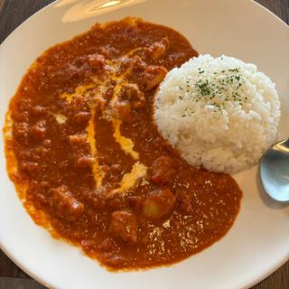 バターチキンカレー(しろう農園 go at cafe(ヤギふれあい牧場&アロエ農園のヤギカフェ))