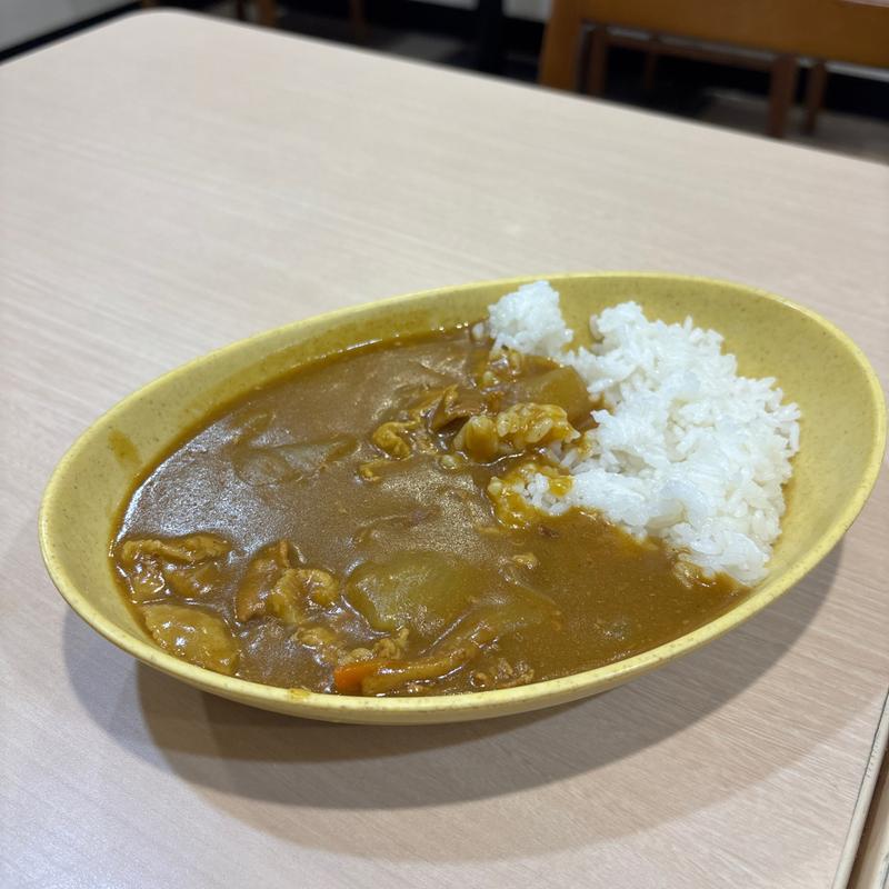 ミニカレー(ゆで太郎 もつ次郎 北本深井店)