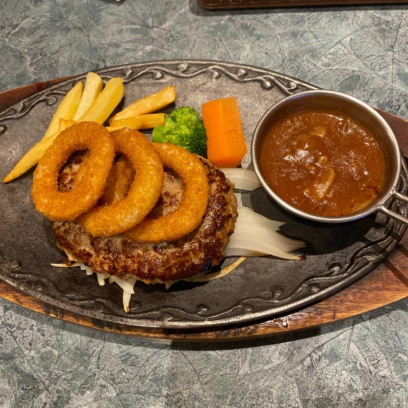 アップルグリムの旨ハンバーグ(あっぷるぐりむ 小島田店 )