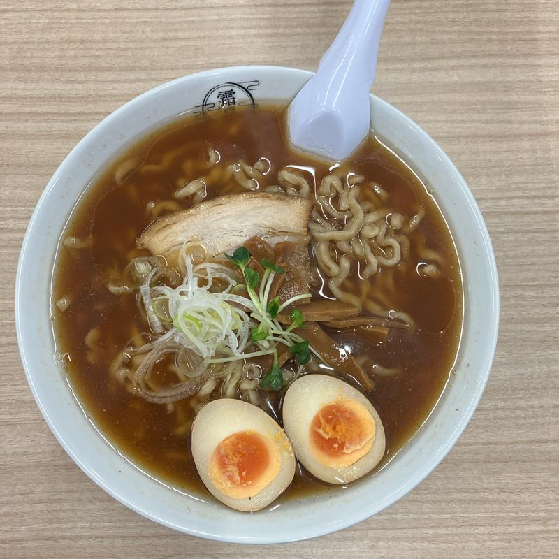 あごだし太麺中(麺屋 霜月)