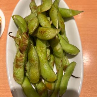 焼き枝豆〜柚子胡椒風味〜(ヱビスバー 札幌アピア店 (YEBISU BAR Sapporo Apia))