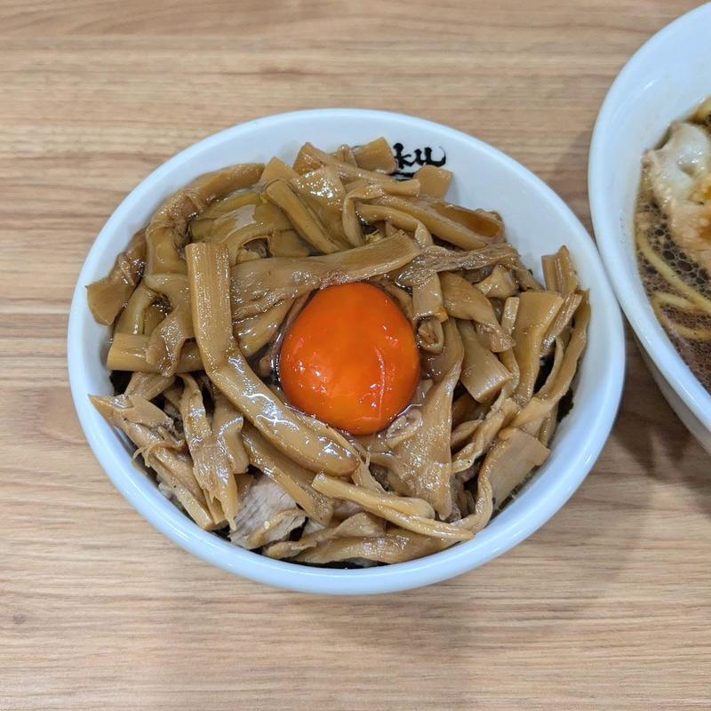 メンマ丼(麺屋 丈六)