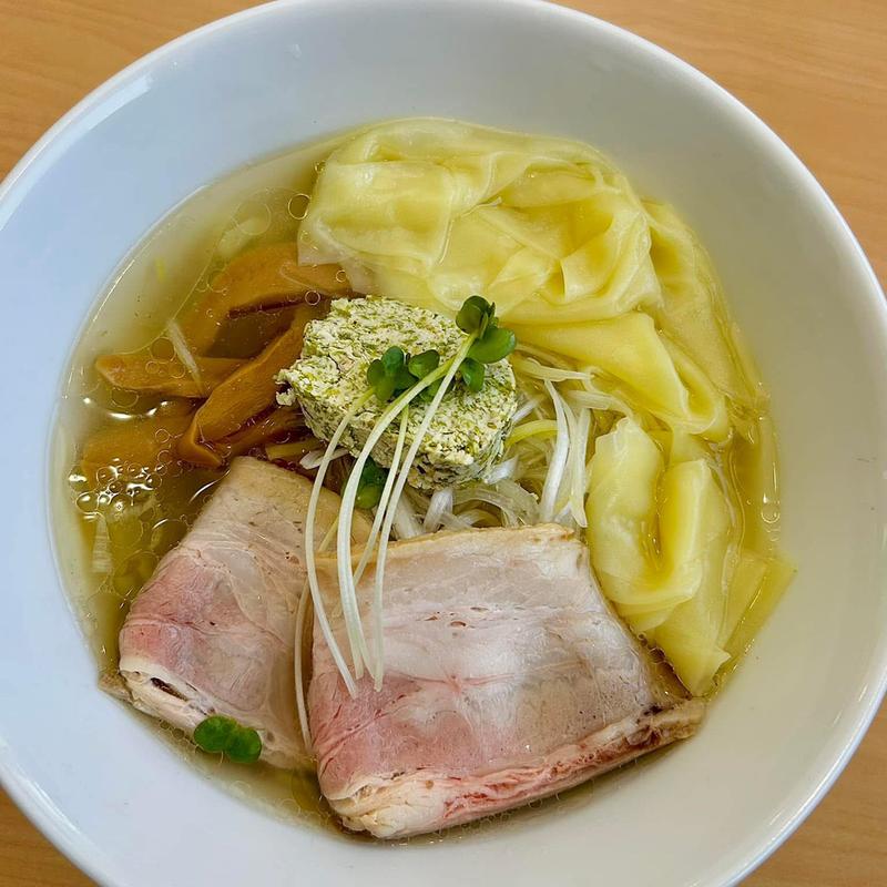 特製塩ワンタン麺(麺処 天)