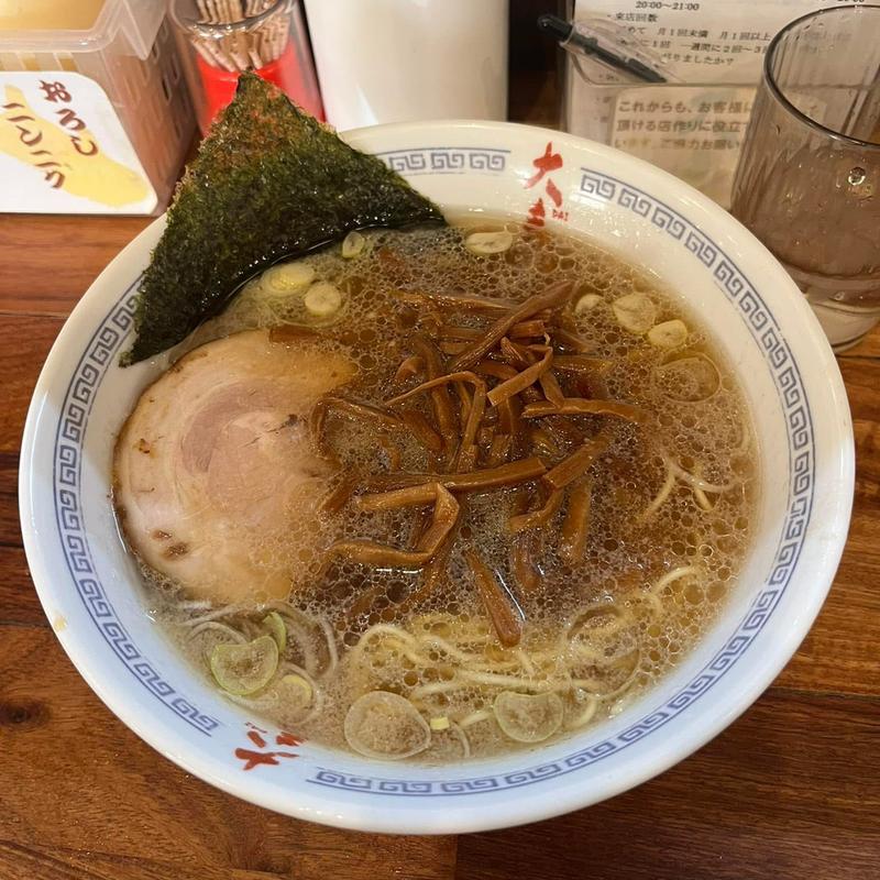 醤油ラーメン(めんや大喜)