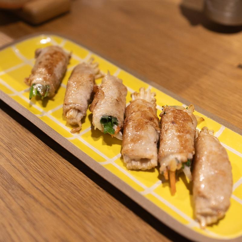 ブタロースの野菜巻き(キンパ食堂 Tsunagi)