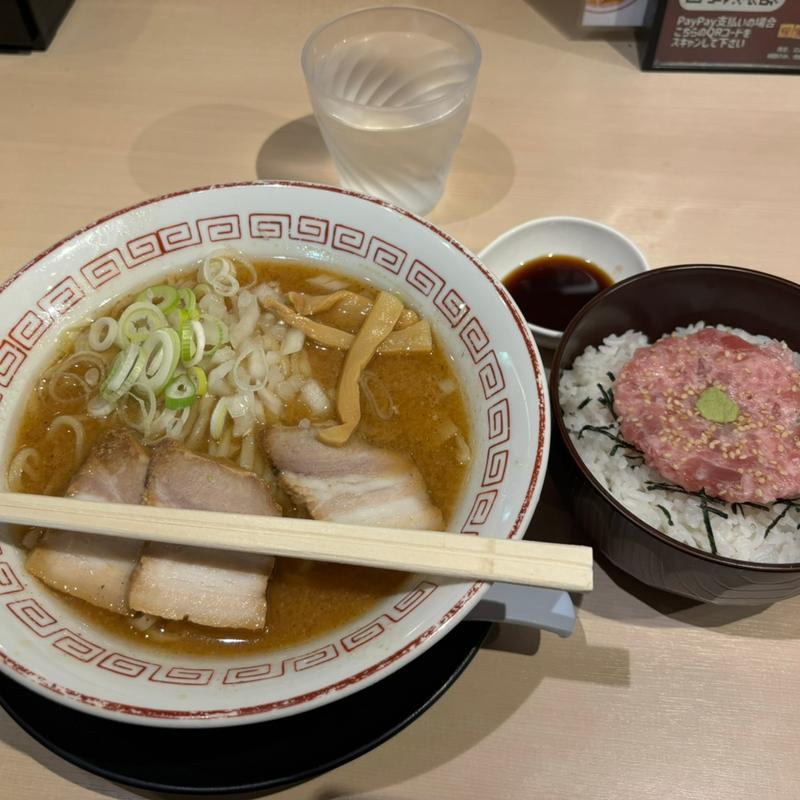 喜多方らーめん トロたくセット(喜多方食堂 ハイハイタウン店)