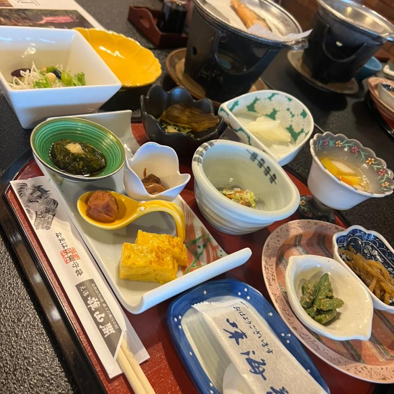 朝食(元湯雄山閣 )