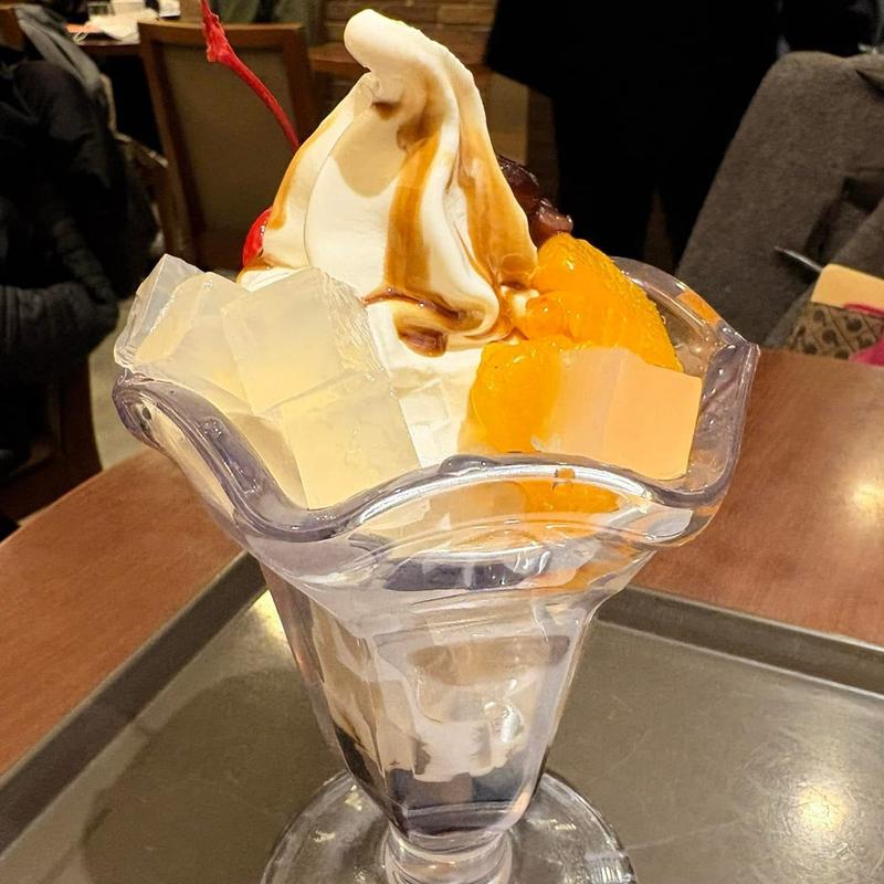 クリームあんみつ(サンマルクカフェ ピーコックストア経堂店)