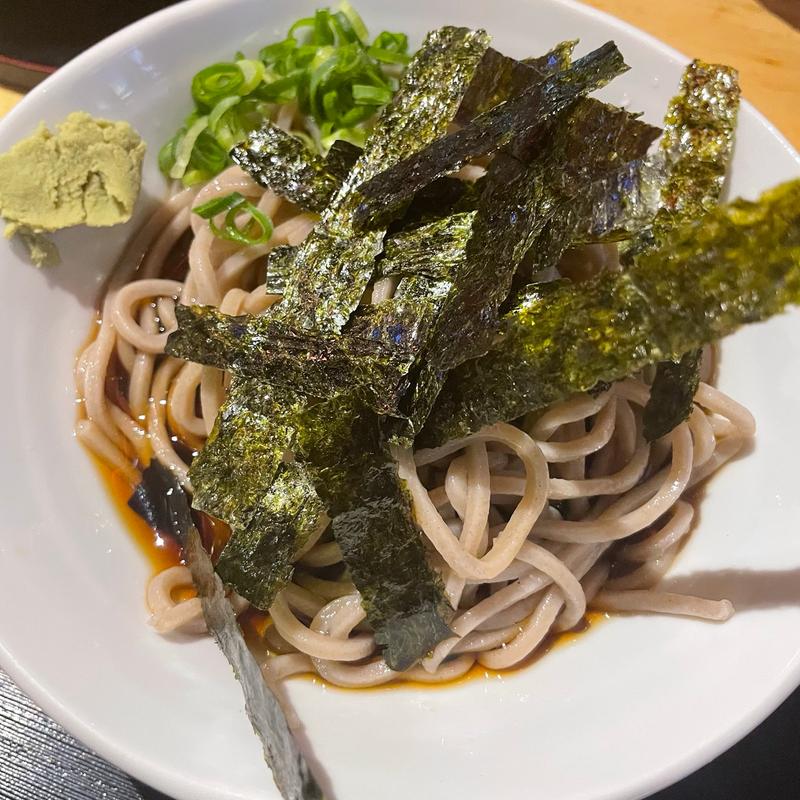 蕎麦（カツ丼セット）(塩焼肉とからから鍋 唐魂 横川店)