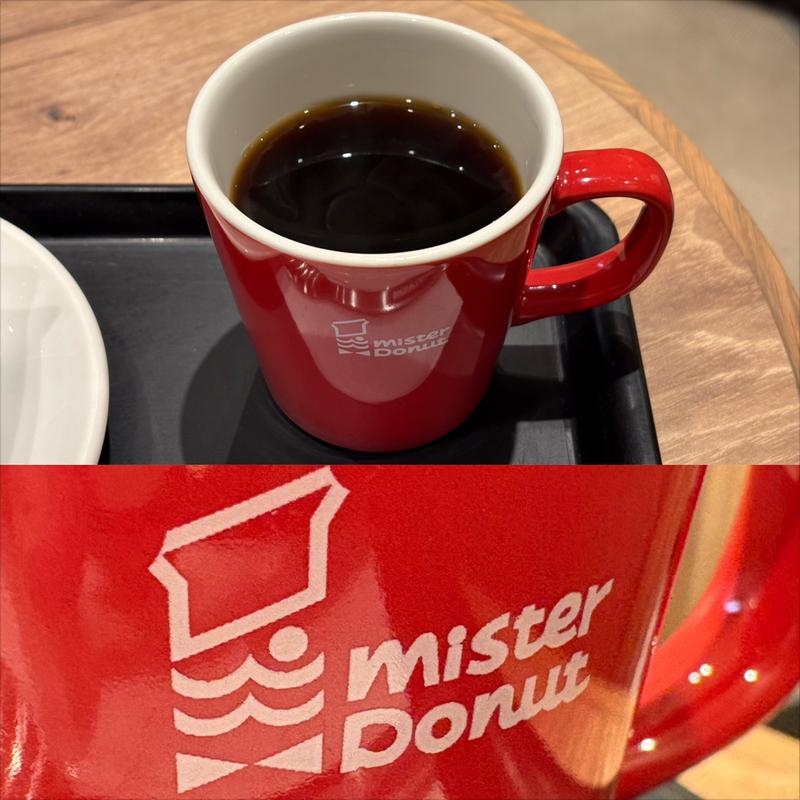 モーニングドリンクセット・ブレンドコーヒー(ミスタードーナツ 綱島駅前ショップ)