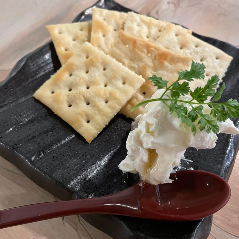 いぶりがっこチーズ(焼き鳥　石橋)