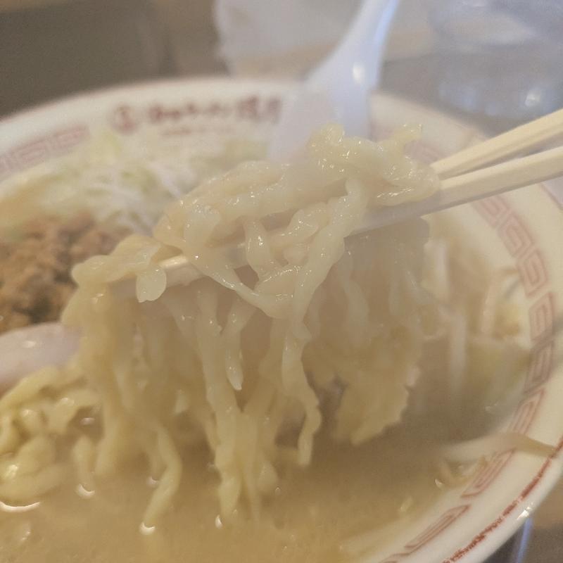 【冬季限定】白味噌ラーメン 大盛(酒田ラーメン照月)