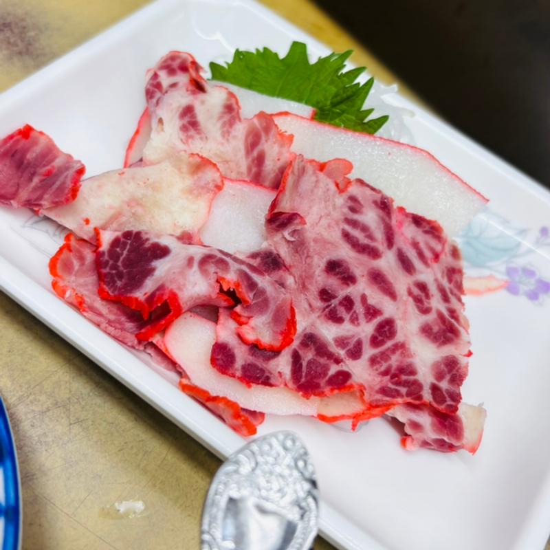 クジラベーコン(信濃路 鶯谷店)