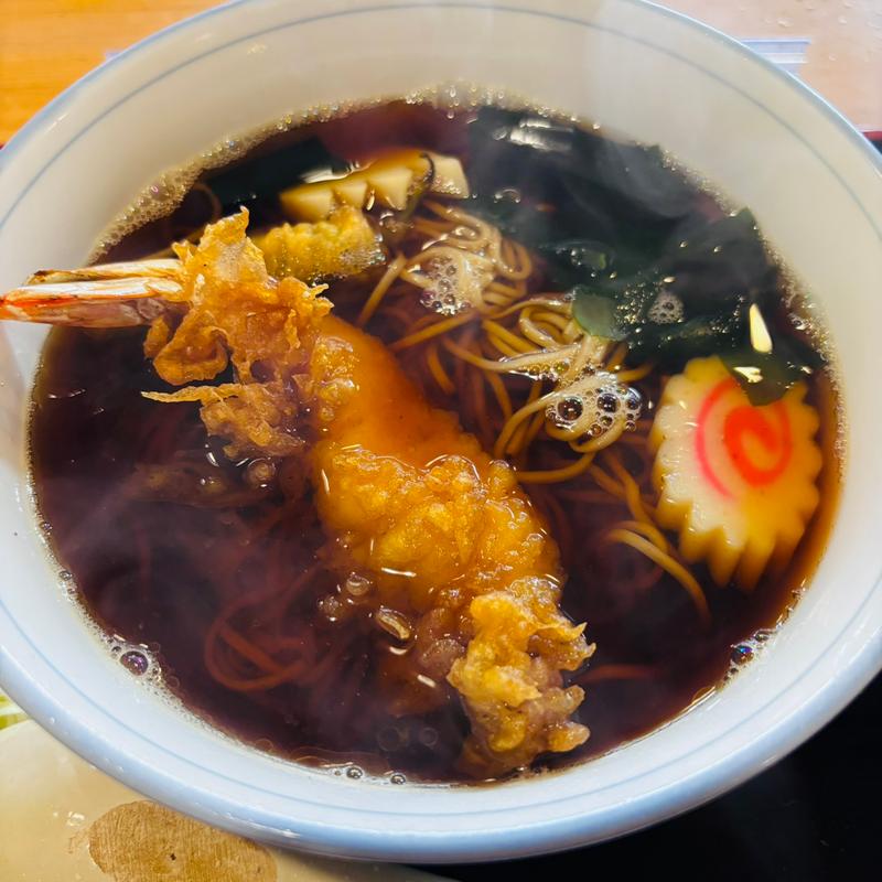 天ぷらそば(生そば永竜(きそばえいりゅう))