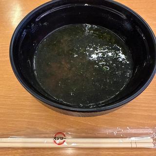 かつお香るあおさと海苔の赤だし(スシロー 羽曳野店)