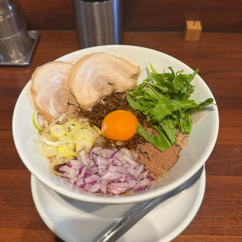 厚切りチャーシューまぜそば(鰹が昇るまで)