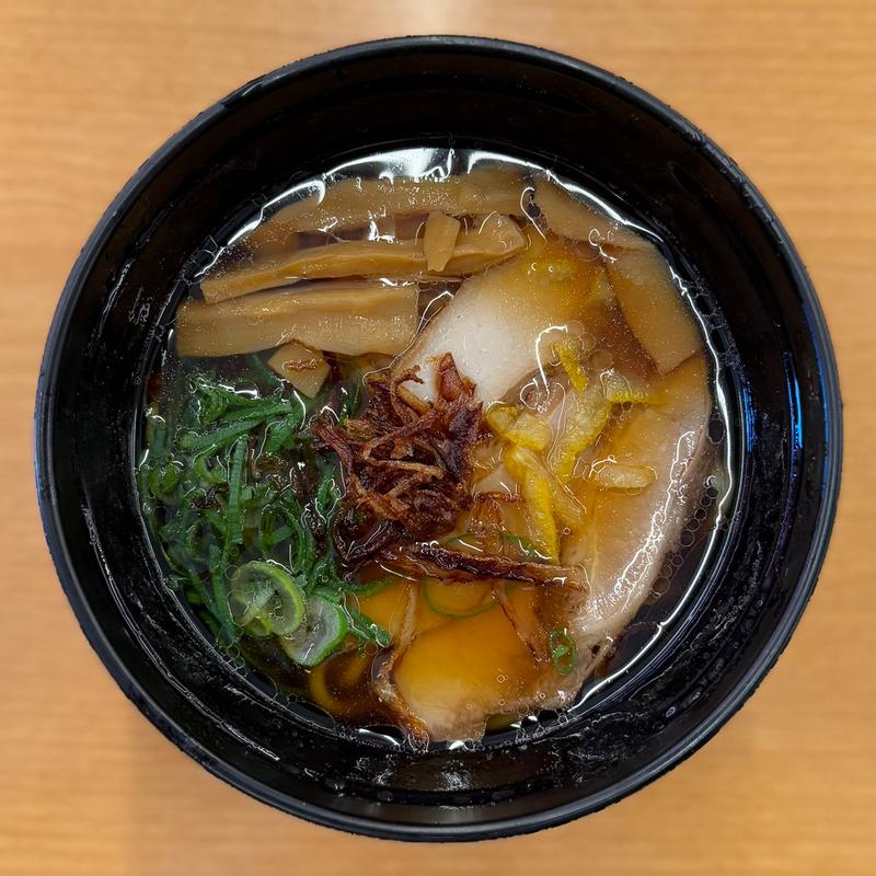 黒醤油ラーメン(スシロー 羽曳野店)