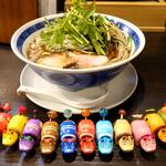 東和産せりとなめこの中華蕎麦