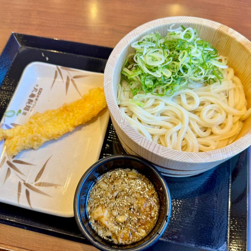釜揚げうどん＋イカ天(丸亀製麺羽生)