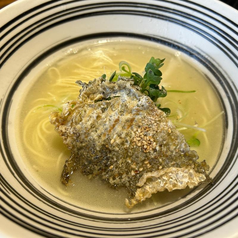 名物 鯛の塩らぁ麺(堂の浦 鳴門本店)