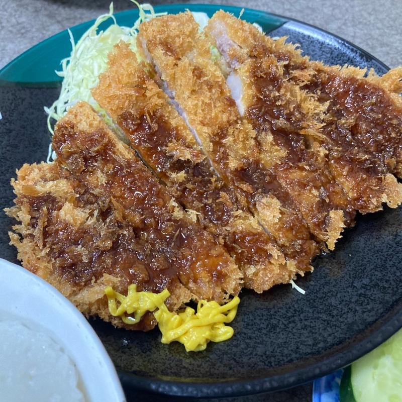 トンカツ定食(かつ善)