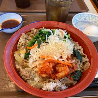 おんたま　黒ビビンバ牛丼(すき家 世田谷赤堤通り店 )