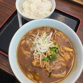カレー南蛮うどん＋ご飯(ジョナサン 葛西駅前店)