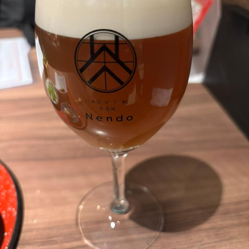 ほうじ茶ビール(日本茶×干物 茶酒屋 Ｎendo)