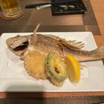 近海魚の唐揚げ