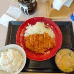 ロースカツ定食(かつや 札幌手稲前田店)