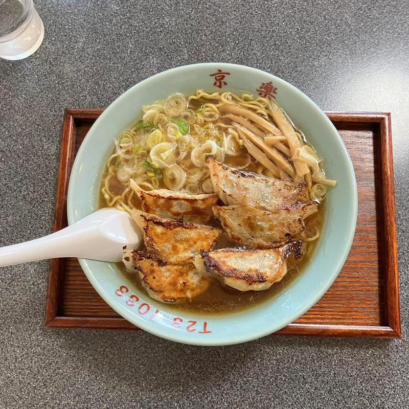正油ギョーザ(らーめんや京楽（京楽食堂）)