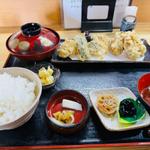 カキ天ぷら定食(漁八 （ウオハチ）)