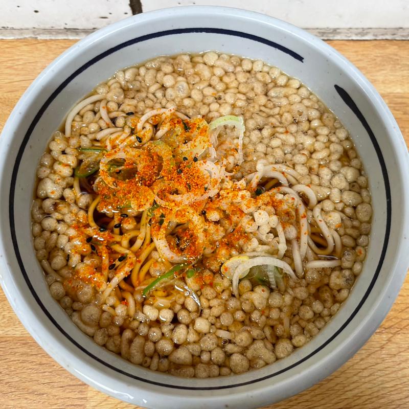 たぬきそば(駅そば)