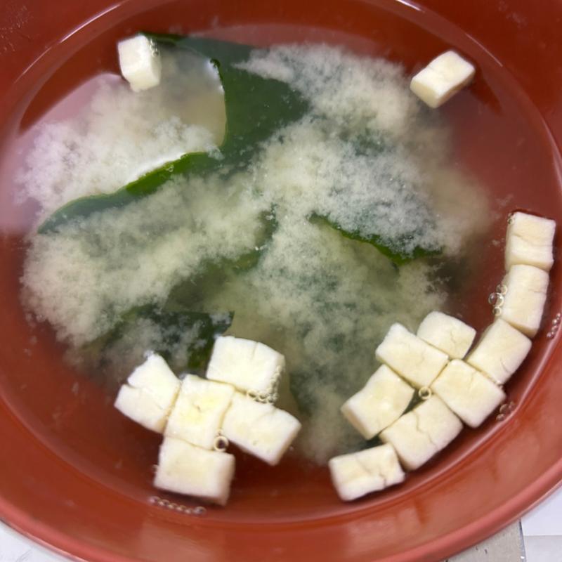 味噌汁(札幌市役所本庁舎食堂)