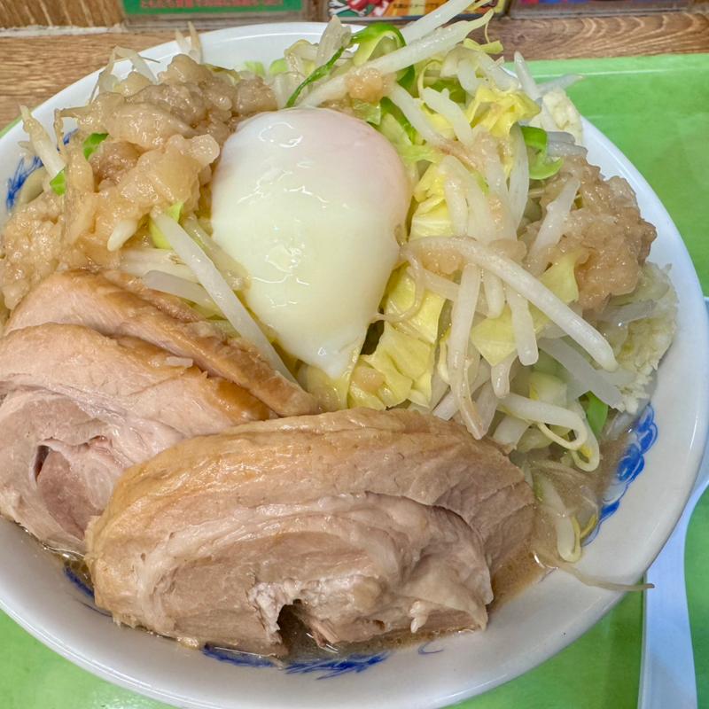 ラーメン＋チャーシュー2枚＋温玉(ジャンクガレッジ カインズ羽生店)