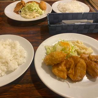 若鶏生姜焼ランチ (ライス･スープ付)