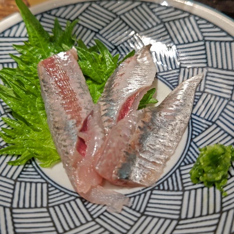 いわし刺し(野毛 かど平)