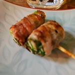 肉巻き九条ねぎ(串焼きこはる たべもの横丁店)