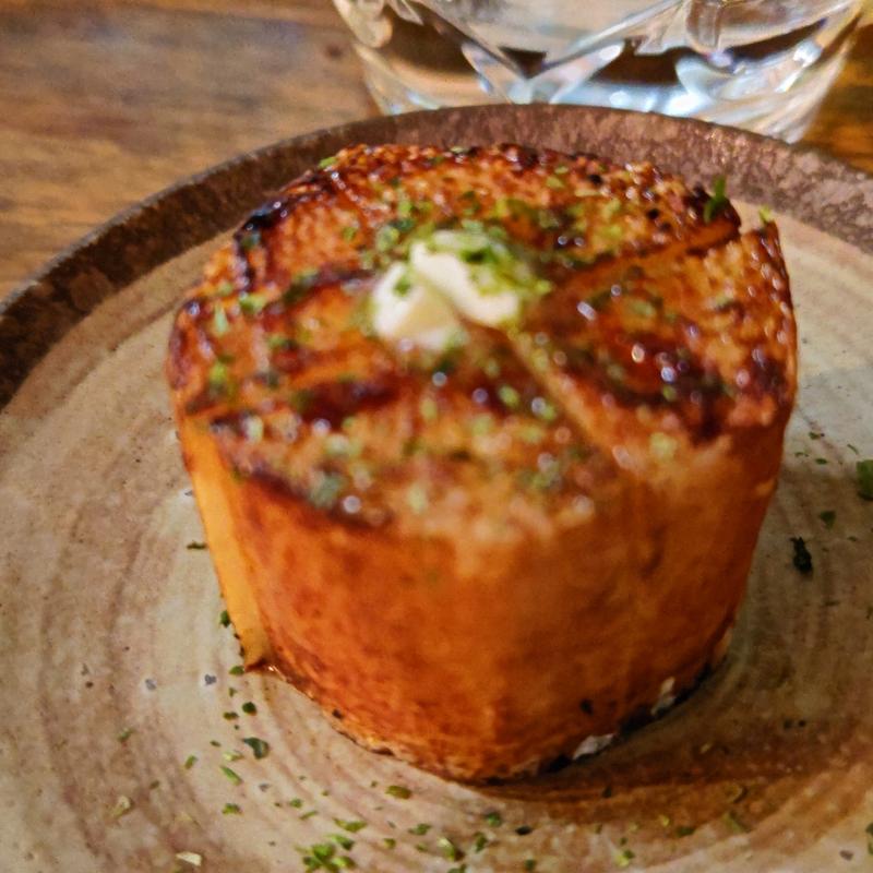 長芋バター焼き(串焼きこはる たべもの横丁店)