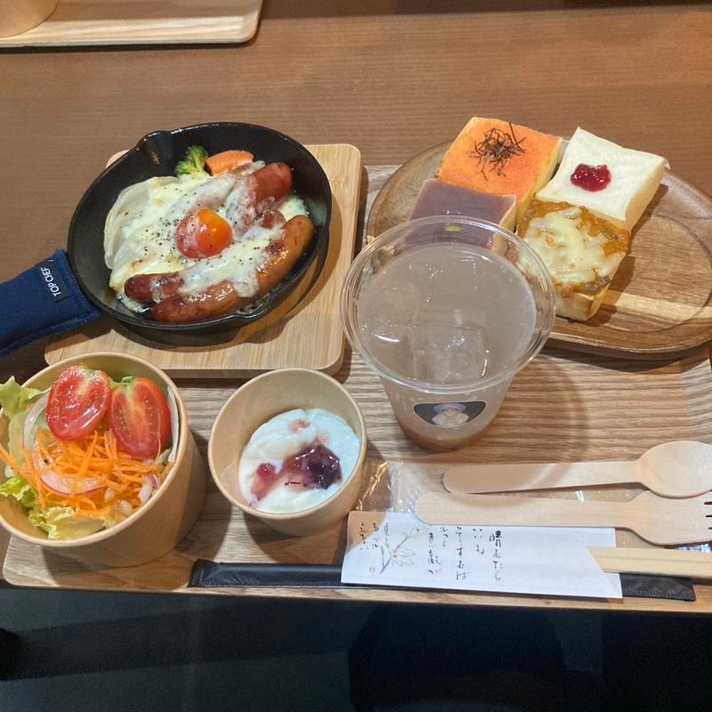 モーニングAセット(シュシュズベーカリー)