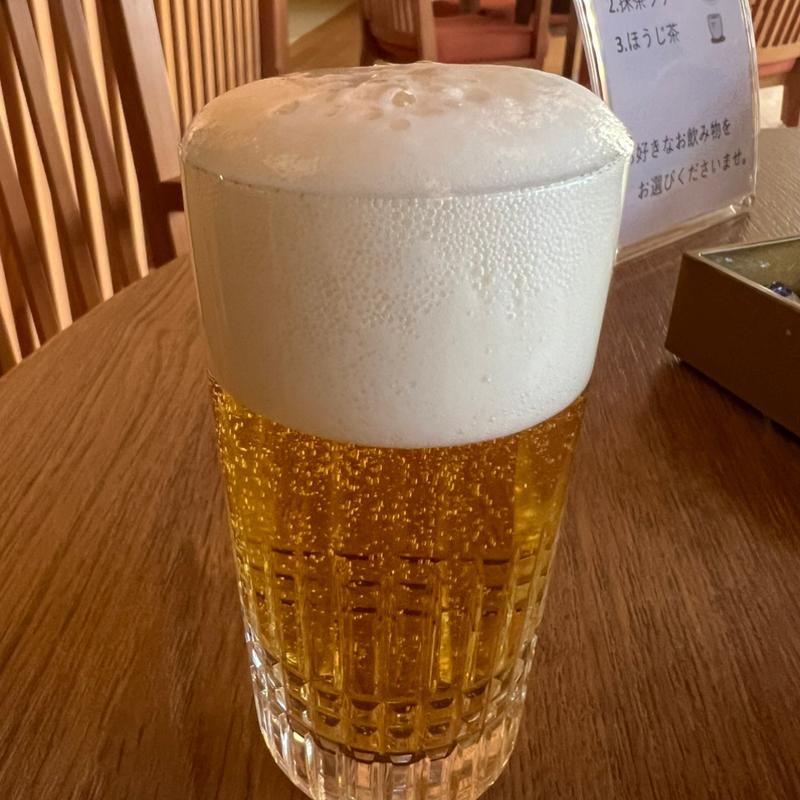 生ビール(稲住温泉 )