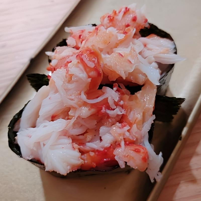 花咲ガニ軍艦(町のすし家 四季花まる 時計台店)
