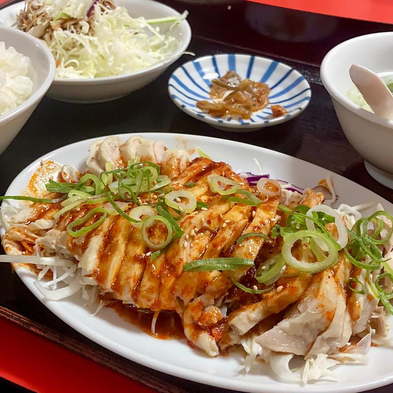 よだれ鶏定食(美祥 （ビショウ）)